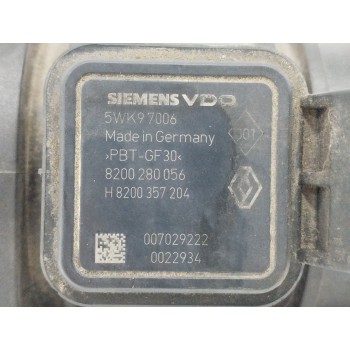 Recambio de caudalimetro para dacia sandero (bs_) 1.5 dci referencia OEM IAM 8200280056 H8200357204 5WK97006