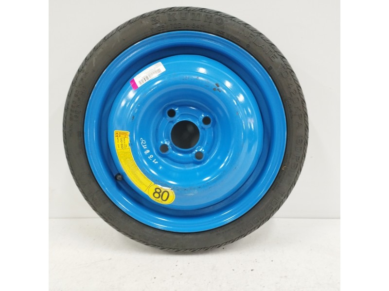 Recambio de neumatico repuesto para chevrolet aveo 1.4 cat referencia OEM IAM 96456591 4TX14 ET49 4H 4X100