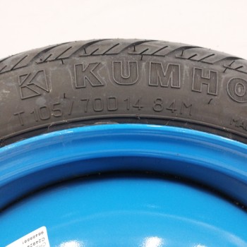 Recambio de neumatico repuesto para chevrolet aveo 1.4 cat referencia OEM IAM 96456591 4TX14 ET49 4H 4X100