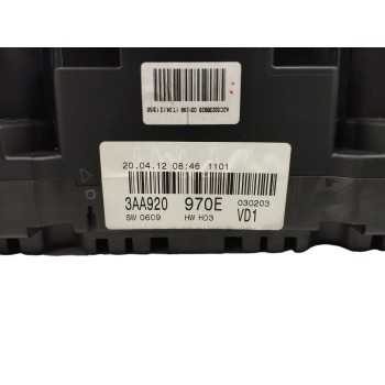 Recambio de cuadro instrumentos para volkswagen passat lim. (362) 2.0 tdi referencia OEM IAM 3AA920970E VEHICULO INGLES A2C53439