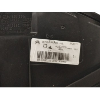 Recambio de faro izquierdo para citroën c4 picasso 1.6 blue-hdi fap referencia OEM IAM 9675974980  