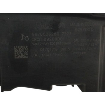 Recambio de piloto delantero derecho para citroën c4 picasso 1.6 blue-hdi fap referencia OEM IAM 9676036280  