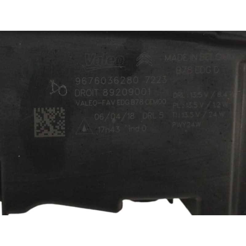 PILOTO DELANTERO DERECHO