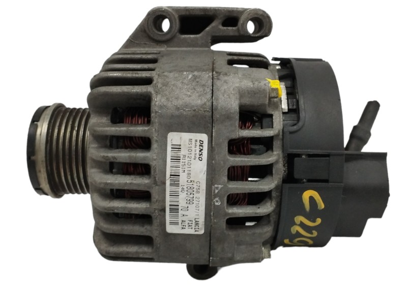 Recambio de alternador para lancia ypsilon (101) 1.3 jtd 16v referencia OEM IAM 51805799 70A MS1012101180 Recambio de alternador para lancia ypsilon (101) 1.3 jtd 16v referencia OEM IAM 51805799 70A MS1012101180