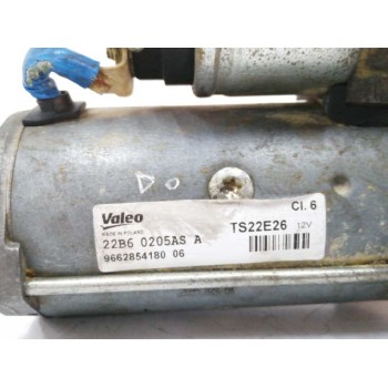 Recambio de motor arranque para peugeot 208 1.6 blue-hdi fap referencia OEM IAM 9662854180 TS22E26 
