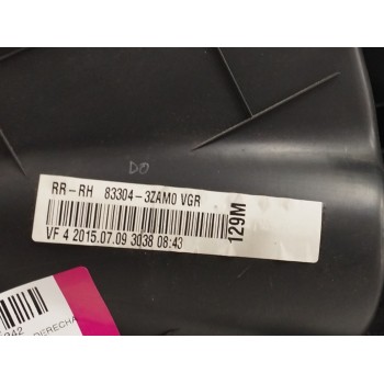 Recambio de guarnecido puerta trasera derecha para hyundai i40 1.7 crdi cat referencia OEM IAM 833043ZAM0  