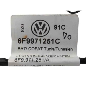 Recambio de sensor de aparcamiento para seat arona (kj7, kjp) 1.0 tsi referencia OEM IAM 6F9971251C KIT TRASERO 