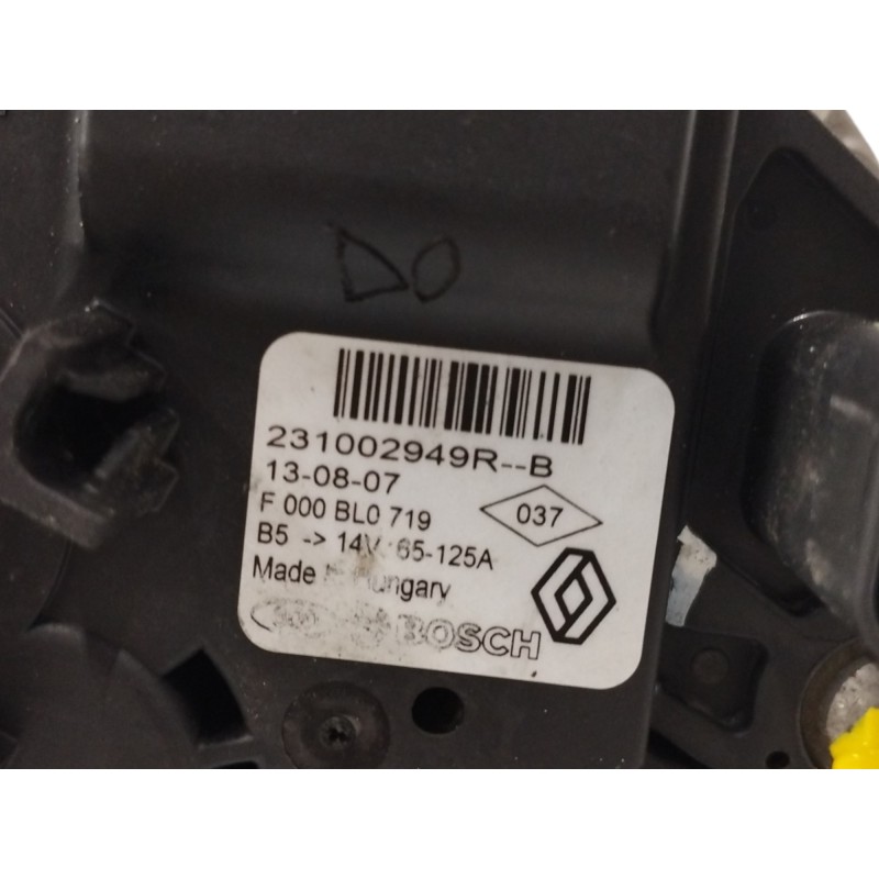 ALTERNADOR 125A F000BL0719