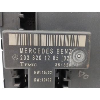 Recambio de modulo electronico para mercedes-benz clase c (w203) sportcoupe 2.2 cdi cat referencia OEM IAM 2038201285  