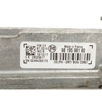 Recambio de modulo electronico para citroën c4 picasso 1.6 blue-hdi fap referencia OEM IAM 9819598180 START STOP 