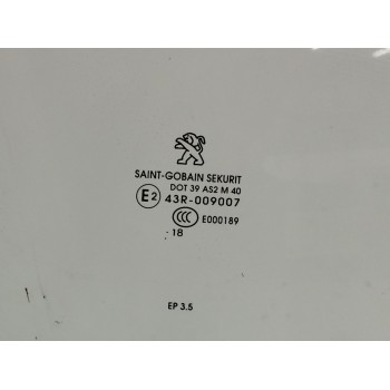 Recambio de luna delantera derecha para peugeot 2008 (--.2013) 1.2 12v e-thp referencia OEM IAM   