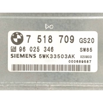 Recambio de centralita cambio automatico para bmw serie 5 touring (e39) 2.5 24v turbodiesel cat referencia OEM IAM 7518709 96025