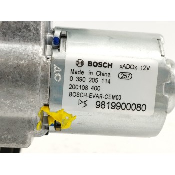 Recambio de motor limpia trasero para opel mokka 1.2 gs line [1,2 ltr. - 96 kw] referencia OEM IAM 9819900080 0390205114 