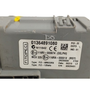 Recambio de caja reles / fusibles para fiat fiorino 1.3 16v jtd cat referencia OEM IAM 01364891080  