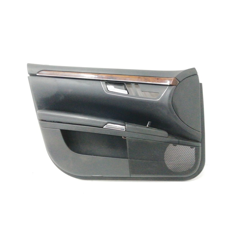 Recambio de guarnecido puerta delantera izquierda para mercedes-benz clase s (w221) berlina 3.5 v6 cat referencia OEM IAM  NEGRO