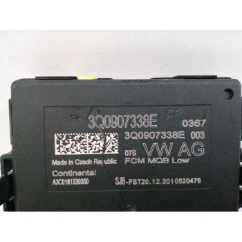 Recambio de modulo electronico para volkswagen t-roc 2.0 tdi referencia OEM IAM 3Q0907338E CONTROL LUZ CURVAS REGULACION ALCANCE