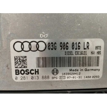 Recambio de centralita motor uce para audi a4 berlina (8e) 2.0 tdi 16v (103kw) referencia OEM IAM 03G906016LR 0281013888 