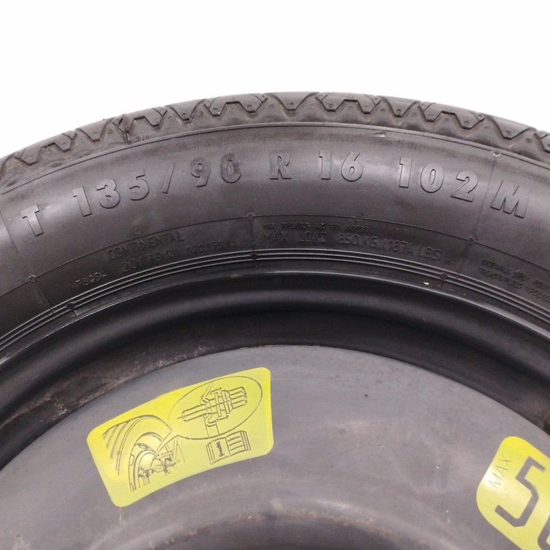 NEUMATICO REPUESTO 3 5BX16 ET32 5H 5X108