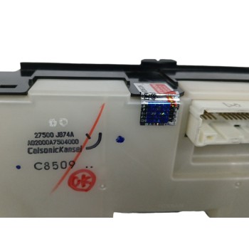 Recambio de mando climatizador para nissan x-trail (t31) 2.0 dci turbodiesel cat referencia OEM IAM 27500JB74A  