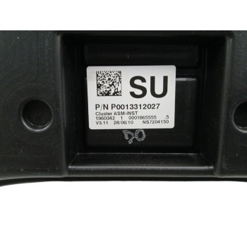 Recambio de cuadro instrumentos para opel corsa d opc referencia OEM IAM P0013312027 VEHICULO INGLES 
