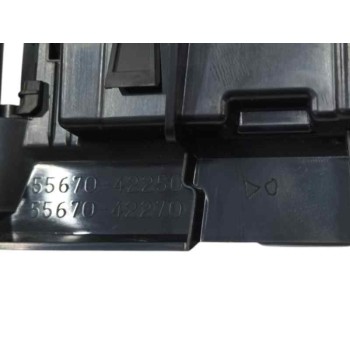Recambio de rejilla aireadora para toyota bz4x (_eam1_) ev (xeam10) referencia OEM IAM 5567042250 5567042270 4C56512250