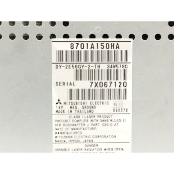 Recambio de sistema audio / radio cd para mitsubishi colt berlina 5 (z30a) 1.3 cat referencia OEM IAM 8701A150HA  