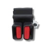 Recambio de enganche cinturon izquierdo para toyota bz4x (_eam1_) ev (xeam10) referencia OEM IAM  TRASERO 