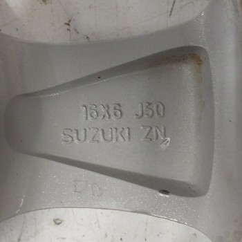 Recambio de llanta para suzuki sx4 rw (ey) 1.9 ddis turbodiesel referencia OEM IAM 4321079J51ZFV 6X16 ET50 5H 5X115