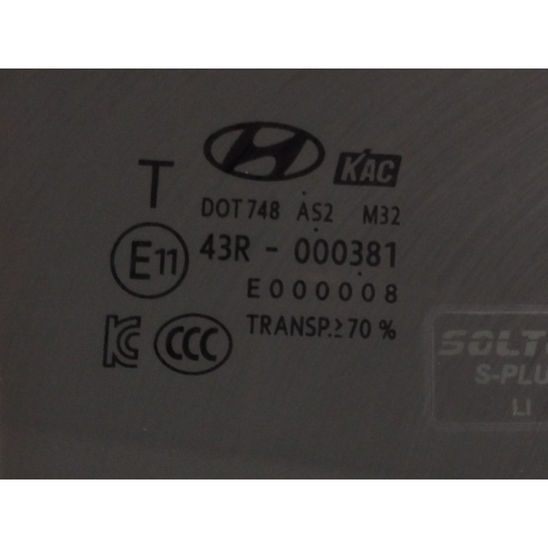 LUNA TRASERA DERECHA