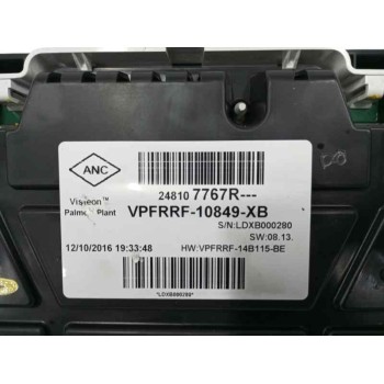 Recambio de cuadro instrumentos para renault captur i ( j5 h5 ) 1.5 dci 110 referencia OEM IAM 248107767R  