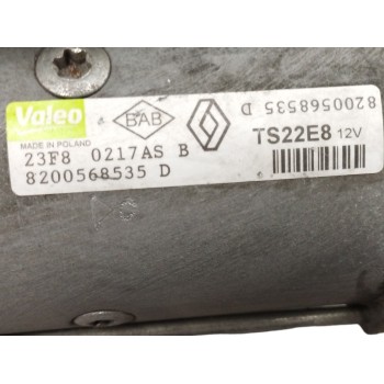 Recambio de motor arranque para renault laguna grandtour iii 2.0 dci diesel fap referencia OEM IAM 8200568535D  