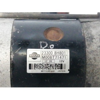 Recambio de motor arranque para nissan x-trail (t30) comfort referencia OEM IAM 233008H801 M008T71471 