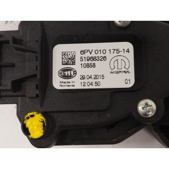 Recambio de potenciometro pedal para fiat doblo ii (152) 1.6 jtdm 16v referencia OEM IAM 51968326 6PV01017514 