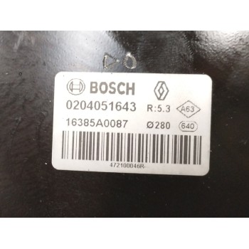 Recambio de servofreno para renault laguna grandtour iii 2.0 dci diesel fap referencia OEM IAM 16385A0087 0204051643 