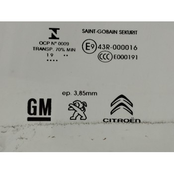 Recambio de luna delantera izquierda para peugeot rifter 1.5 blue-hdi fap referencia OEM IAM   