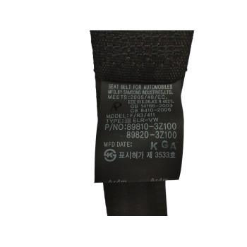 Recambio de cinturon seguridad trasero izquierdo para hyundai i40 1.7 crdi cat referencia OEM IAM 898103Z100  