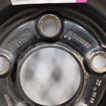 Recambio de neumatico repuesto para mercedes-benz clase c (w204) berlina 2.2 cdi cat referencia OEM IAM 2044000302 3,50BX16H2 ET