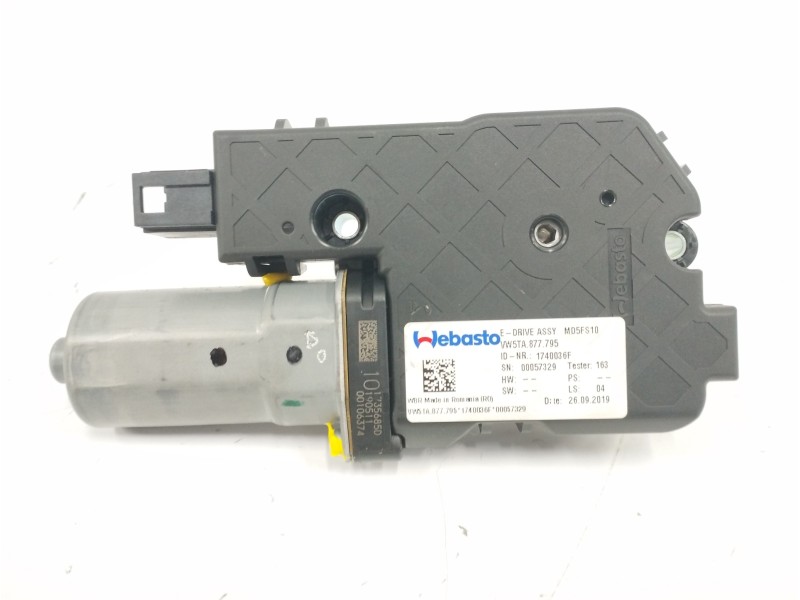 Recambio de motor techo electrico para volkswagen polo gti referencia OEM IAM 5TA877795 Recambio de motor techo electrico para volkswagen polo gti referencia OEM IAM 5TA877795