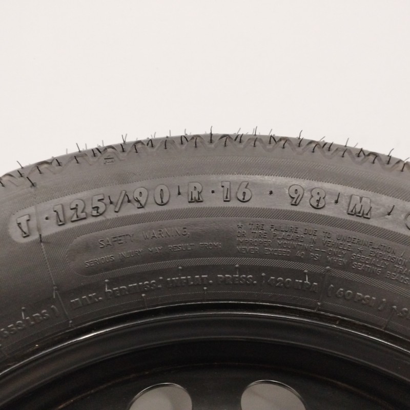 NEUMATICO REPUESTO 3 50BX16H2 ET20 5H 5X112