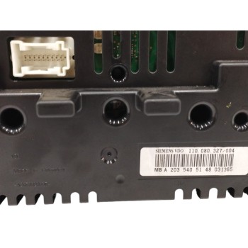 Recambio de cuadro instrumentos para mercedes-benz clase c (w203) berlina 2.2 cdi cat referencia OEM IAM A2035405148 11008032700