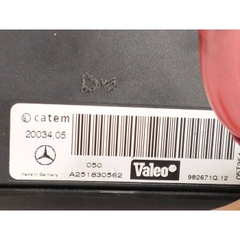 Recambio de resistencia calefaccion para mercedes-benz clase m (w164) ml 280 cdi 4-matic (164.120) referencia OEM IAM A251830562