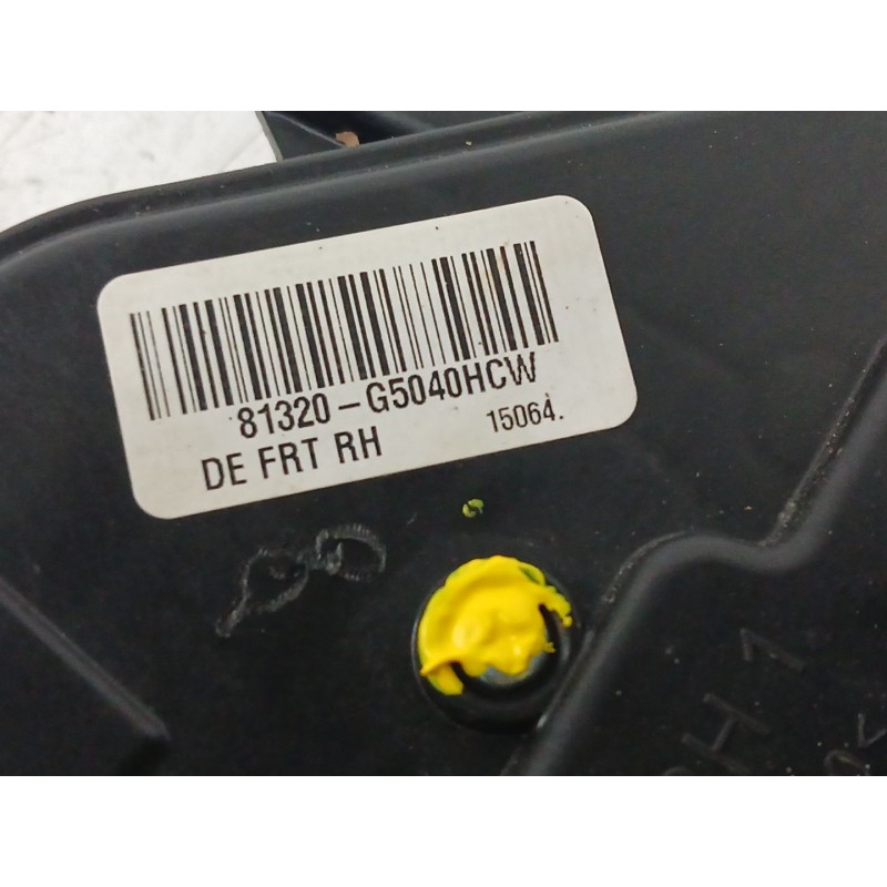 CERRADURA PUERTA DELANTERA DERECHA