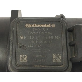 Recambio de caudalimetro para mercedes-benz clase c (w204) berlina 2.1 cdi cat referencia OEM IAM A6510900048  