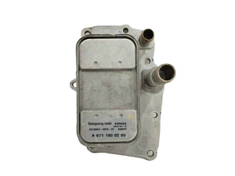 Recambio de enfriador aceite motor para ssangyong rodius ii 2.0 xdi referencia OEM IAM Recambio de enfriador aceite motor para ssangyong rodius ii 2.0 xdi referencia OEM IAM