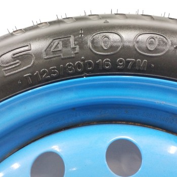 Recambio de neumatico repuesto para kia carens iv 1.6 gdi referencia OEM IAM 529103S910 16X4T ET30 5H 5X115