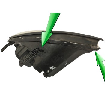 Recambio de faro izquierdo para opel antara 2.2 cdti cat (a 22 dm / lnq) referencia OEM IAM 96699881 SOPORTE REPARADO 