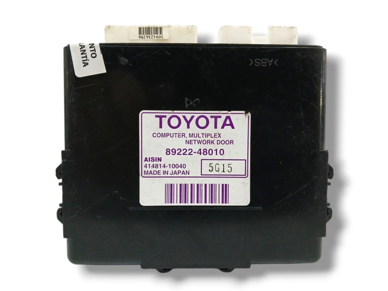Recambio de modulo electronico para lexus rx 400h referencia OEM IAM 8922248010 Recambio de modulo electronico para lexus rx 400h referencia OEM IAM 8922248010