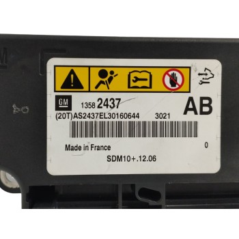 Recambio de centralita airbag para opel meriva b 1.7 16v cdti referencia OEM IAM 13582437  