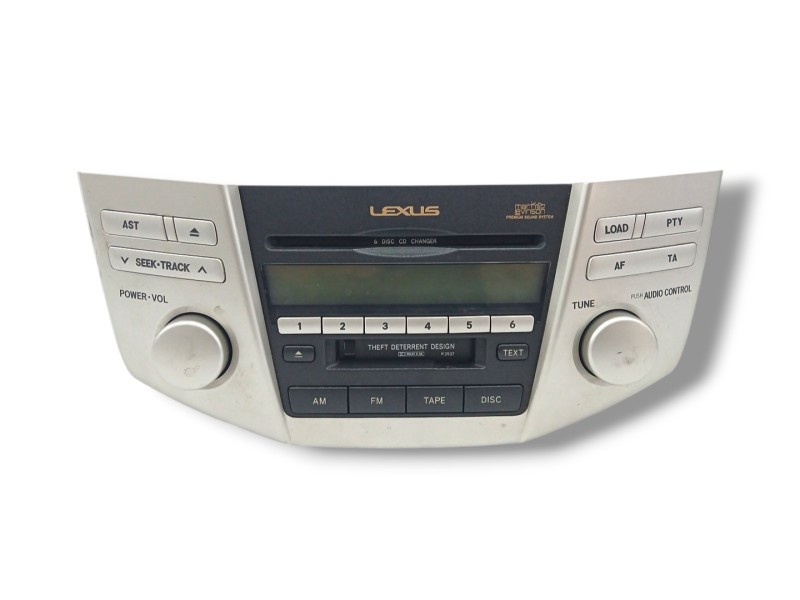 Recambio de sistema audio / radio cd para lexus rx 400h referencia OEM IAM 8612048550 Recambio de sistema audio / radio cd para lexus rx 400h referencia OEM IAM 8612048550