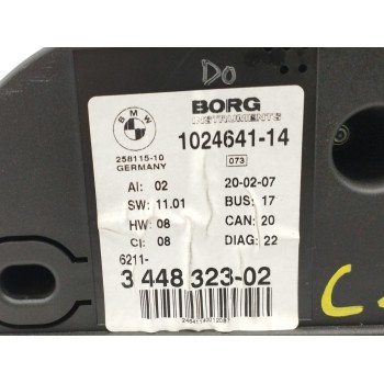 Recambio de cuadro instrumentos para bmw x3 (e83) 2.0 16v diesel cat referencia OEM IAM 62113448323  
